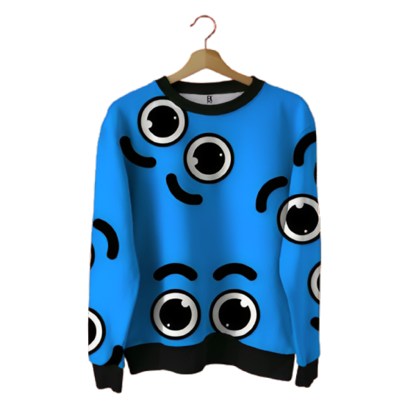 BIG BLUE SWEATSHIRT